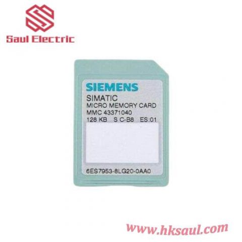 Siemens 6ES7953-8LG20-0AA0 Micro Memory Card for Industrial Control Systems