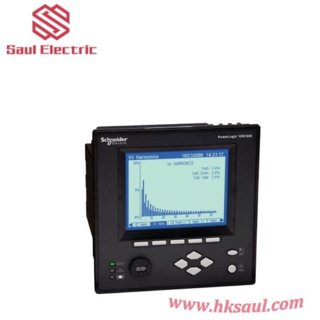 Schneider ION-7550 Energy & Power Quality Meter, Advanced Monitoring & Analysis